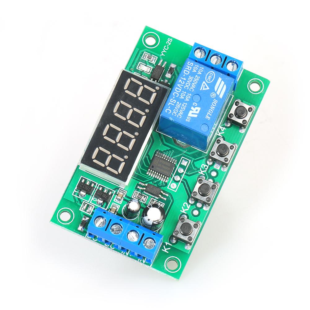 Buy Adjustable DC12V 5A LED Delay Relay Module Delay Timer Control ...