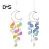 Handmade Dream Catcher Pendant Exquisite Beautiful Shell Moon Dream Catcher Wind Chime