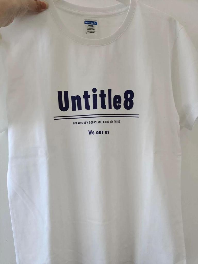Women's Korean Style Heavyweight Cotton Short-Sleeve T-Shirt – White, Straight-Shoulder Design