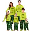 Parent-child Christmas Print Home Suit Long-sleeved Top And Pants