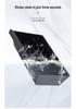 Tesla Model Y Under-Seat Storage Box Organizer for Rear Seat Accessories