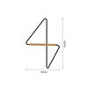 Nordic Corner Hanger Bedroom Living Room Net Hanging Northern Europe Simplicity Creativity Storage Designer Decorate Coat Rack