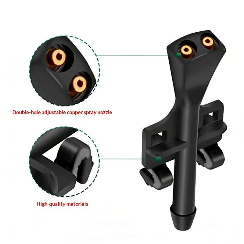 1/2/5 Piezas Duradero Motor de Líquido Limpiaparabrisas Juego de Boquillas Limpiaparabrisas para Coche Boquilla Limpiaparabrisas para Meriva A 2003 2010 Para Vauxhall Opel