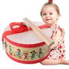 Montessori Instrument Hand Drum Toys Percussion Instrument Wood Kids Drum Toys Children Baby