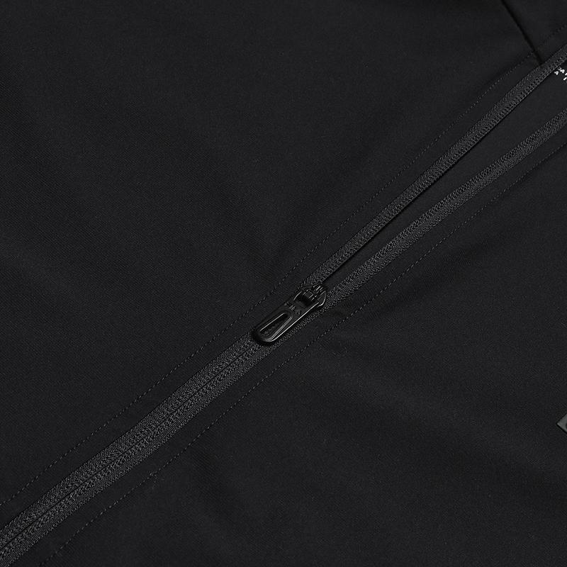 FILA Fitness Fashion Minimalist Classic Sports Training Casual Comfortable Versatile Knitted Jacket Men jackets Deep-Black A11M621504FBK