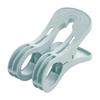 4 Pcs/Set Clips Plastic Thicken Great Spring Anti-slip Serrated Edge High Friction Clothing Clip for Home