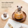 Bear Silicone Ice Cube Tray & Popsicle Mold - Cartoon Ice Ball & Ice Cream Maker