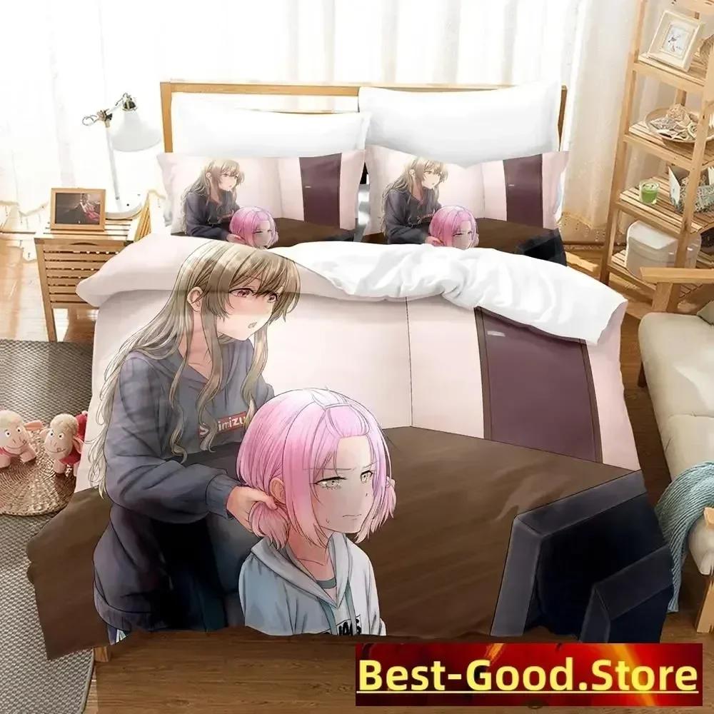 D4DJ All Mix BBedding Set Duvet Cover Sheet Printed Bed Set Pillowcase Bed Full Queen King Size Comforter Bedroom