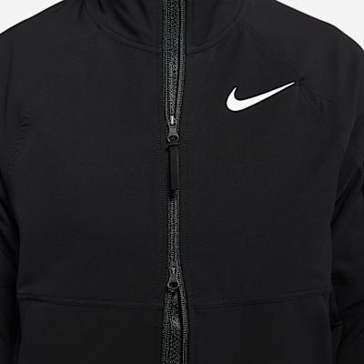 Nike Pro Jackets Men's Black Hooded Non Detachable Moderate Other