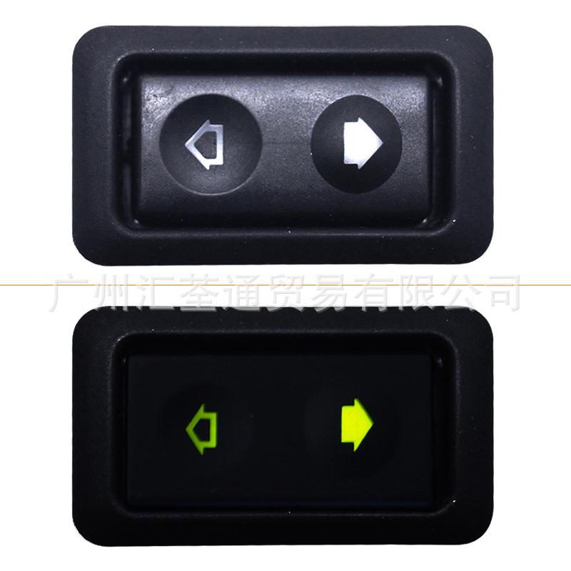 Buton comutator geam electric 10-30A pentru toate mașinile cu LED verde Comutator buton pentru mașină