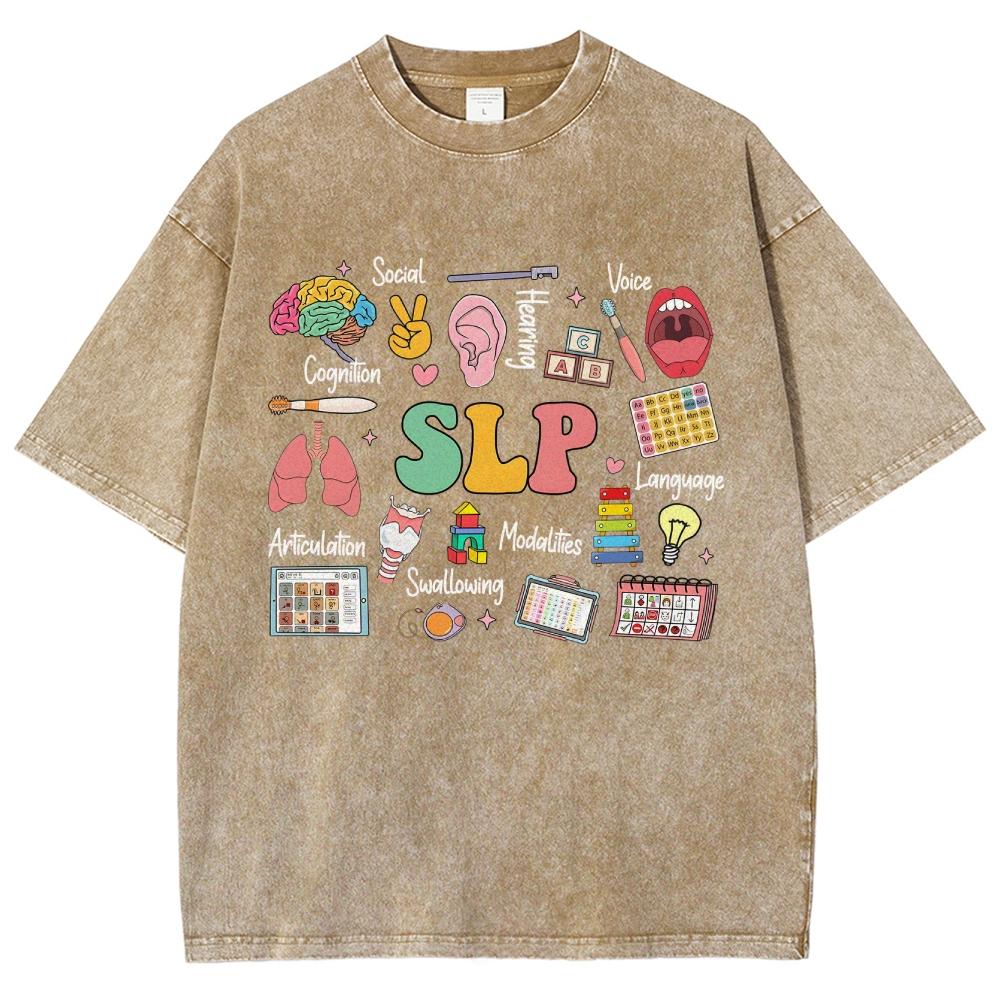 Colorful Letter Print Women's T-Shirt Loose Water System Oversized Short Sleeve Fashion Design Casual Cute Top