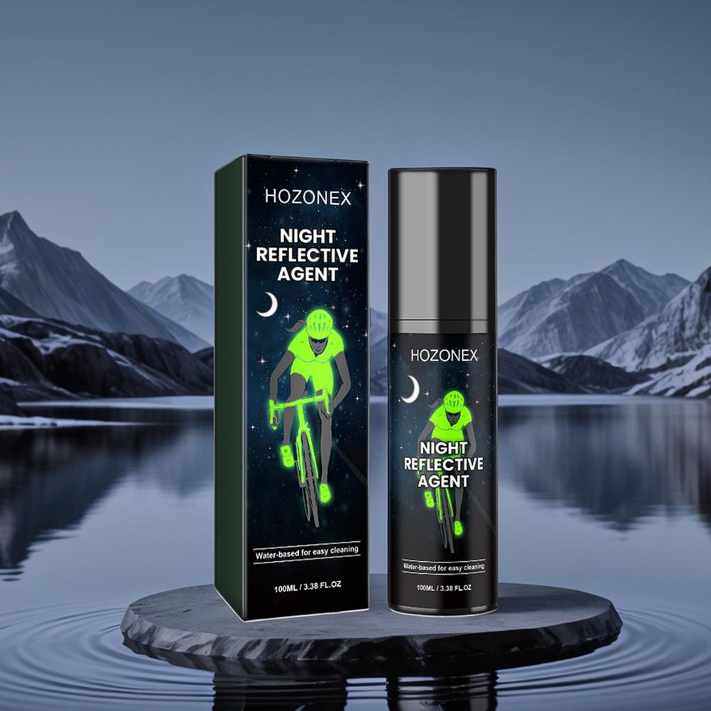 Reflective Night Spray Paint For Night Riding Glow-in-The-Dark Bright Spray Luminous Warning Signs Fluorescent Night Spray