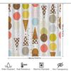 Bathroom Shower Curtain Floral Vintage Waterproof Farmhouse Decor Rustic Washable Liner