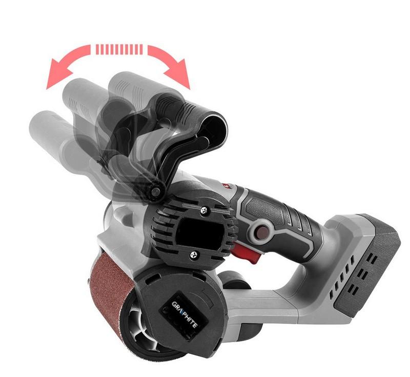 Energy+ 18V Battery-Powered Satining Machine, Without Battery - T 58Ge137