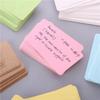 100pcs/box Colorful Kraft Paper Card Blank Message Thank You Card Business Card  Learning Card