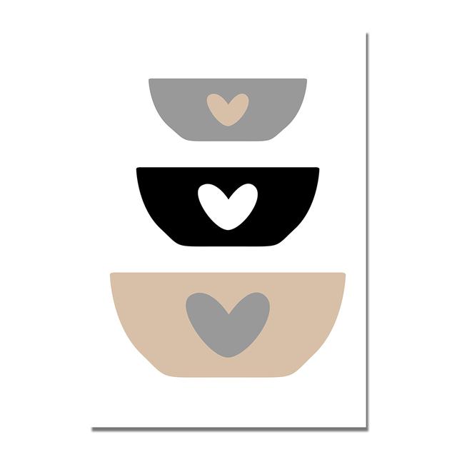 

Кофейная чашка, посуда, плакат, настенная живопись на холсте, кухонная утварь, печать фотографий, ресторан, кафе, комната, украшение для дома 21X30cm No Frame