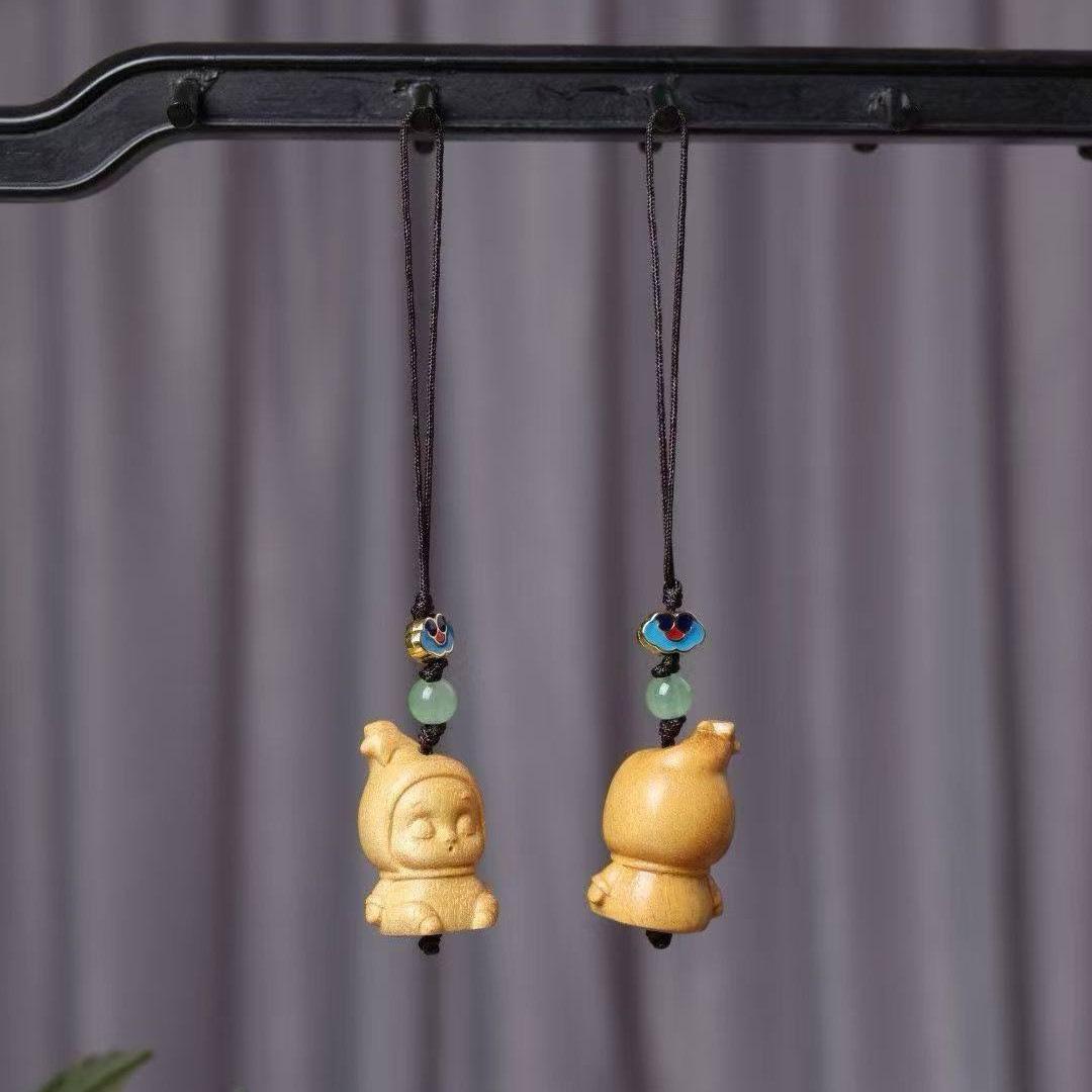 Rainbow Cartoon Star Tassel Keychain Charm: Cute Healing Pendant & Waist Ornament