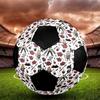 Pallone da Calcio Colorato Cucito a Macchina PVC Misura 5 Pronto per Allenamento di Squadra e Competizione Resistente Alto Rimbalzo Raffreddamento Regalo Sportivo