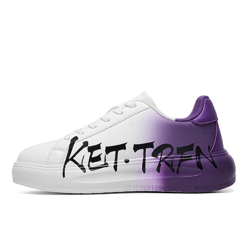 Autumn Trendy Unisex Casual Sneakers Low Top Lace-up Skateboard Shoes Men Comfort Platform Men's Designer Sneakers Hip Hop Shoes