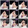 2026 Trendy Purple Cat Eye Nail Gel - Illuminating & Whitening Phototherapy Art