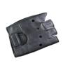 Theatrical Punk Hip-Hop Gloves Unisex Artificial Leather Half-Finger Gloves Driving Motorcycle Performance Gloves