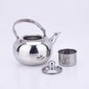 Stainsless Steel Teas Kettles Teapots with Infuser Metal Coffee Pots Round Teas Pots