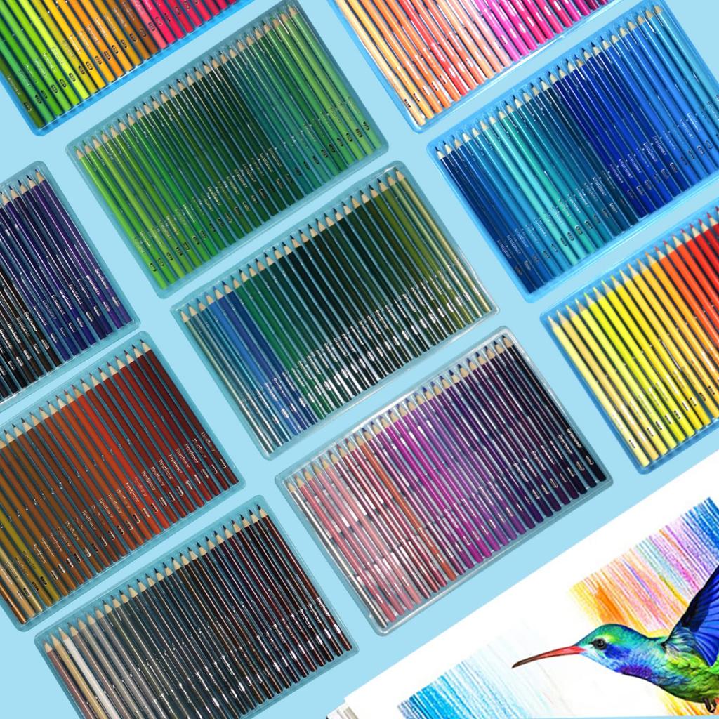 Colored Pencil Set for Students and Portable and Easy To Carry 260-Color Oil-Based Beginners,