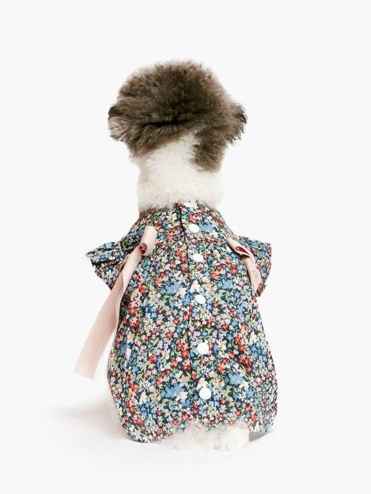 

PET AROUND Floral One Piece Navy L