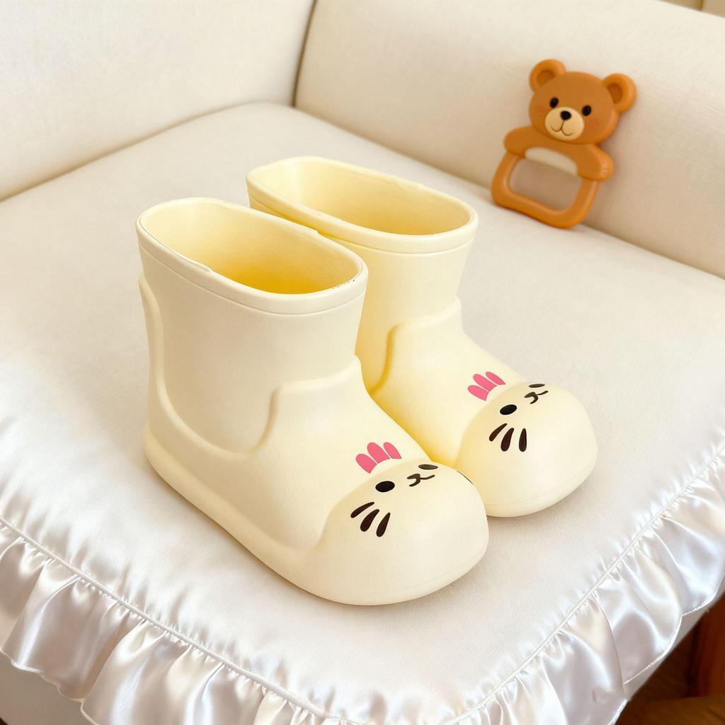 Dopamine Lightweight Non-Slip Korean Children's Rain Boots for Kindergarten and Outdoor Play