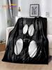 Drum Set Plush Throw Blanket Soft Flannel for Living Room Bedroom Bed Sofa Picnic  Perfect for Kids and Music Lovers