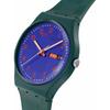Swatch Gent Biosourced Pattern Formation Unisex Watch Green
