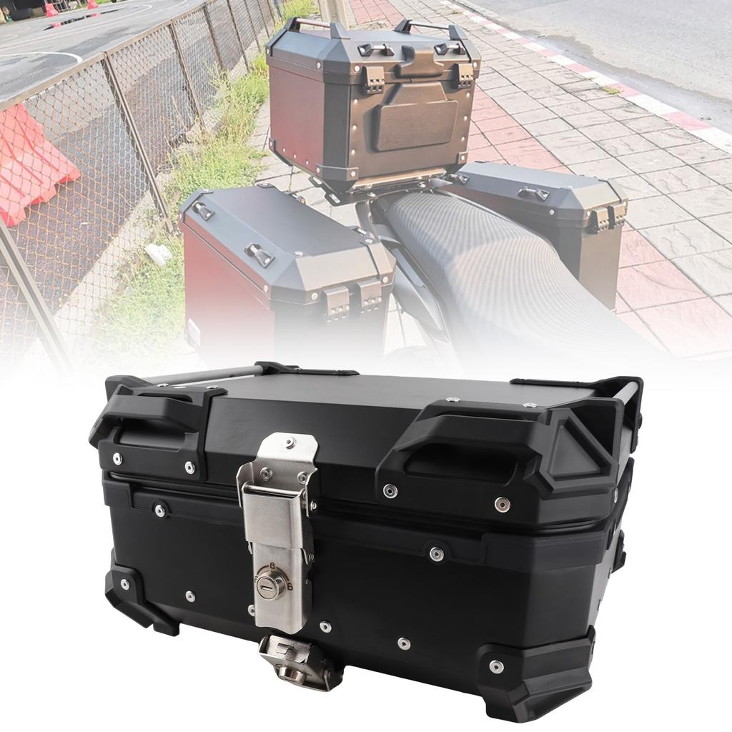 Motorcycle Luggage Box with Removable Base and Liner 28L Large Capacity Shockproof