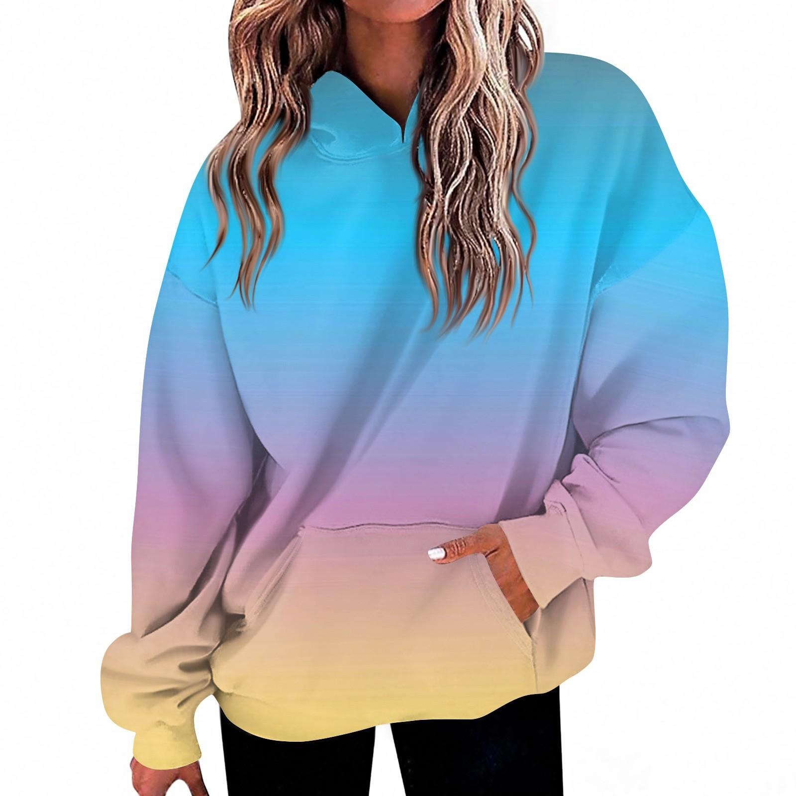 Women s Fashion Daily  Casual V-Neck Long Sleeve Printed Top XXL