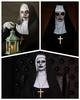 Sister Cosplay with Hood and The Conjuring Sister Adult Nun for Theater and Costumes [Divine Quality] Cross, Costume, Black, Costume, (Black, L)