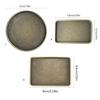 Hipsters Simple Metal Belt Buckle Western Blank Buckle for Ethnic Trendy Jeans DIY Accessories Replacement Metal
