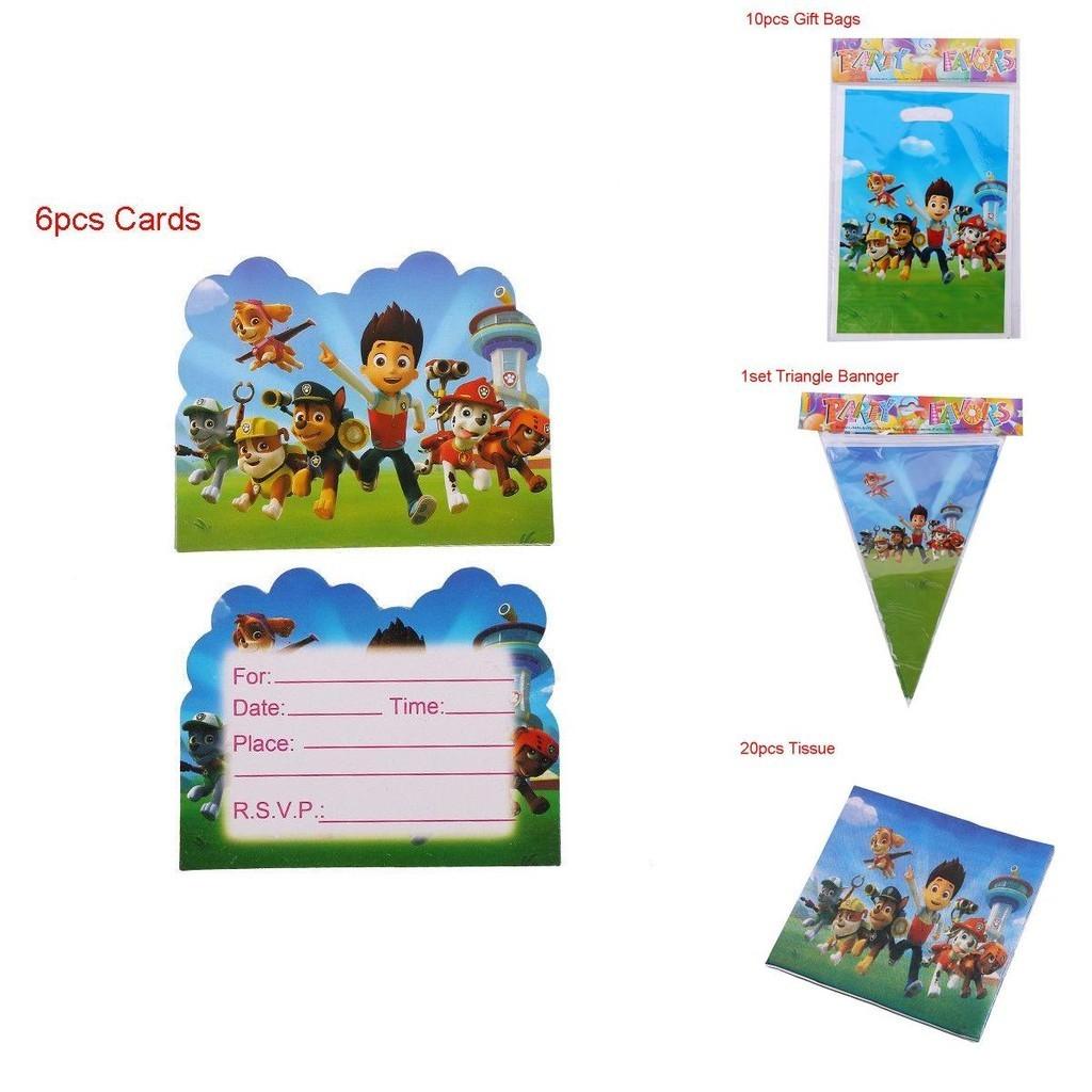 Delightful Paw Patrol Kids Theme Birthday Party Supplies For Joyful Celebrations And Decorations
