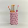 1 Creative Heart-Shaped Pencil Case | Made of plastic for ample pencil storage
