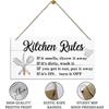 Kitchen Decor Signs, Decorative Wood Hanging Wood Plaque, Farmhouse Kitchen Decorations, Kitchen Art Wall Decor, Rustic Home Wall Decor, New House