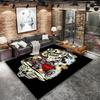 Street graffiti car Pattern Square Carpet,Area Rug,Carpet Rug for Living Room Bedroom Sofa Playroom Decor,Non-slip Floor Mat,Holiday Birthday Gifts