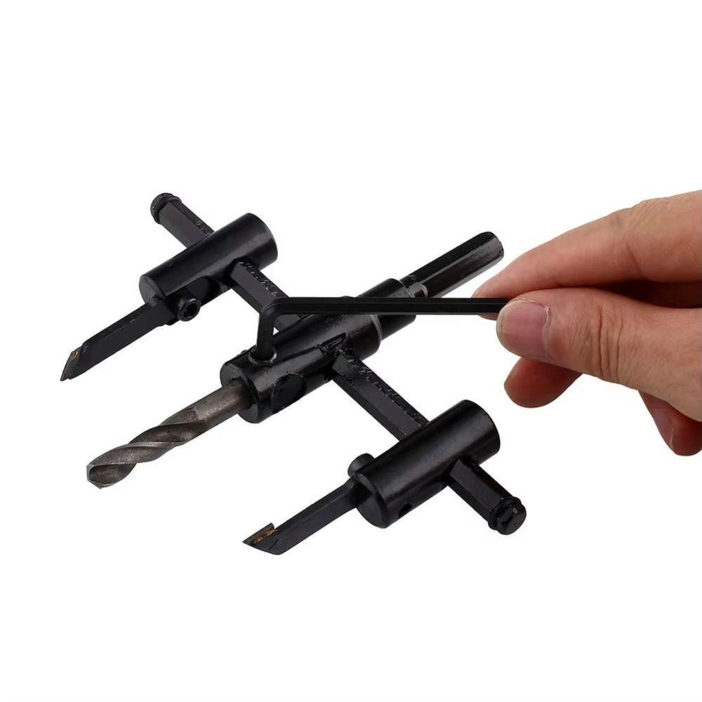 Adjustable Hole Cutter 45 Degrees Chamfer Circle Hole Cutter Drill Bit  DIY Tool