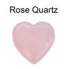 Heart-Shaped Natural Crystal Gemstone Pendant (20mm)