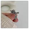 Adjustable Dragon Ring Men Plated Vintage Style Finger Unisex Animal Motif Statement Jewelry