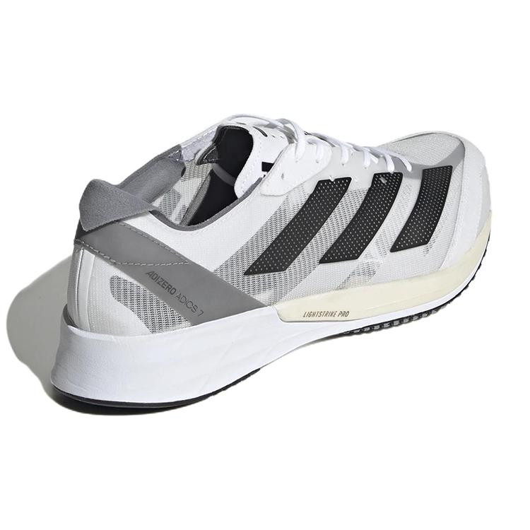 New Adidas Adizzero Adios 7 Cloud White Black Grey GX6646