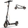 TODIMART-T6ABE 350W Street Legal Electric Scooter, 30km Pure Electric Range, 36V 7.8Ah Battery, 8.5" Solid Tires, 20km/h, 120kg Load