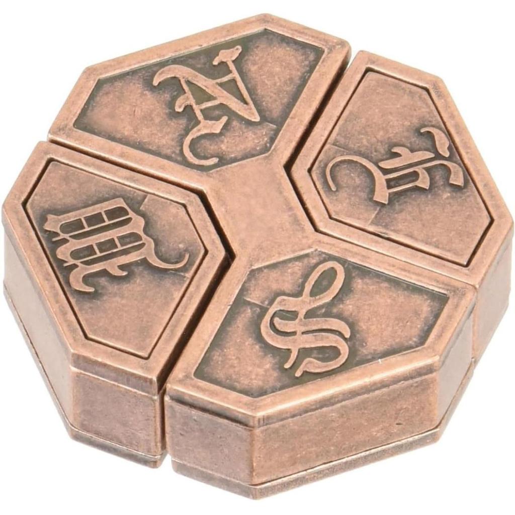 HANAYAMA Huzzle Cast Metal Puzzle - News (Difficulty Level 6)