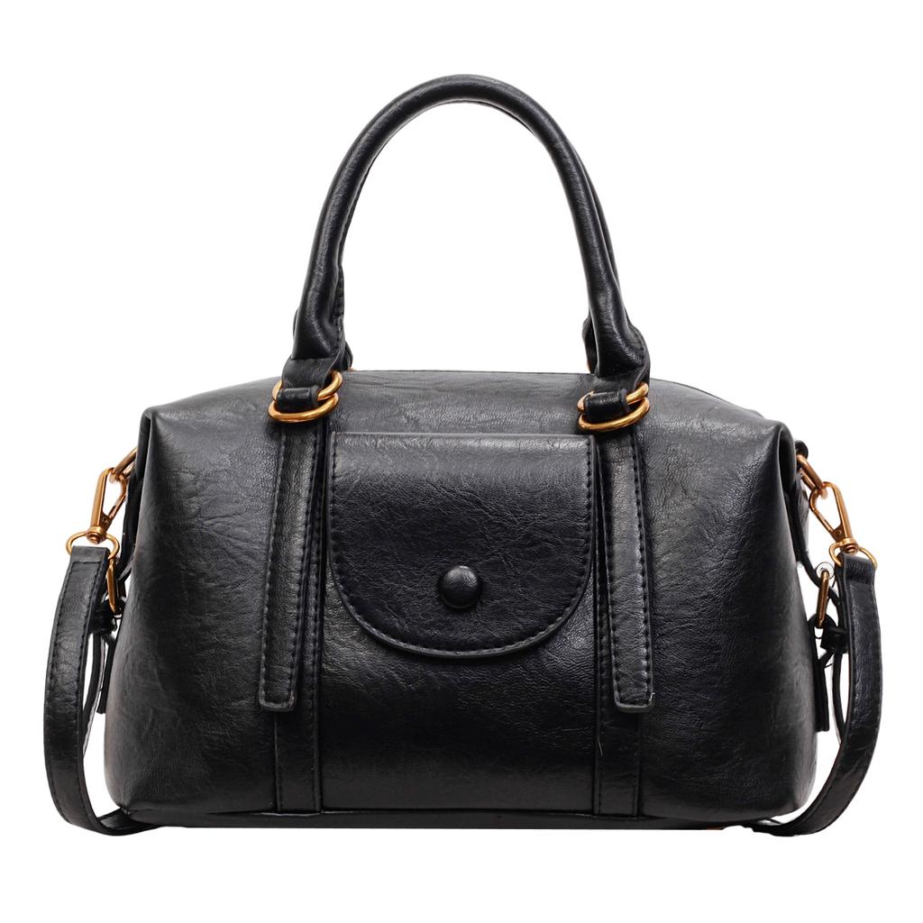 Simple Women's Shoulder Bag, Casual Crossbody Bag, Fashionable Shoulder Bag, Soft PU Leather Handbag Suitable for Daily Use and Shopping