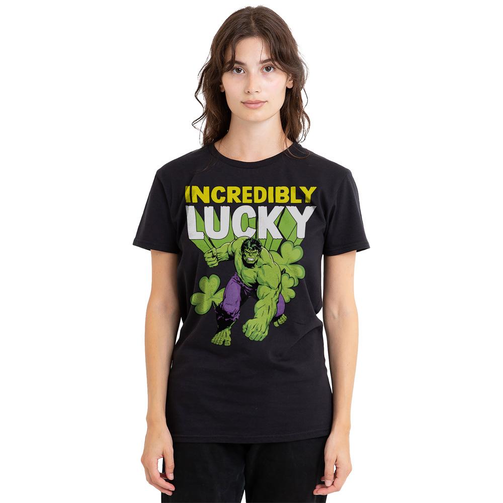 Hulk Unisex Adult Incredibly Lucky St Patricks Day T-Shirt