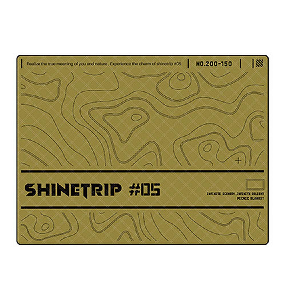 Portable Camping Mat Aluminum Film Base Folding Barbecue Mattress Ultrasonic Picnic Mat for Outdoor Camp Hiking Travel