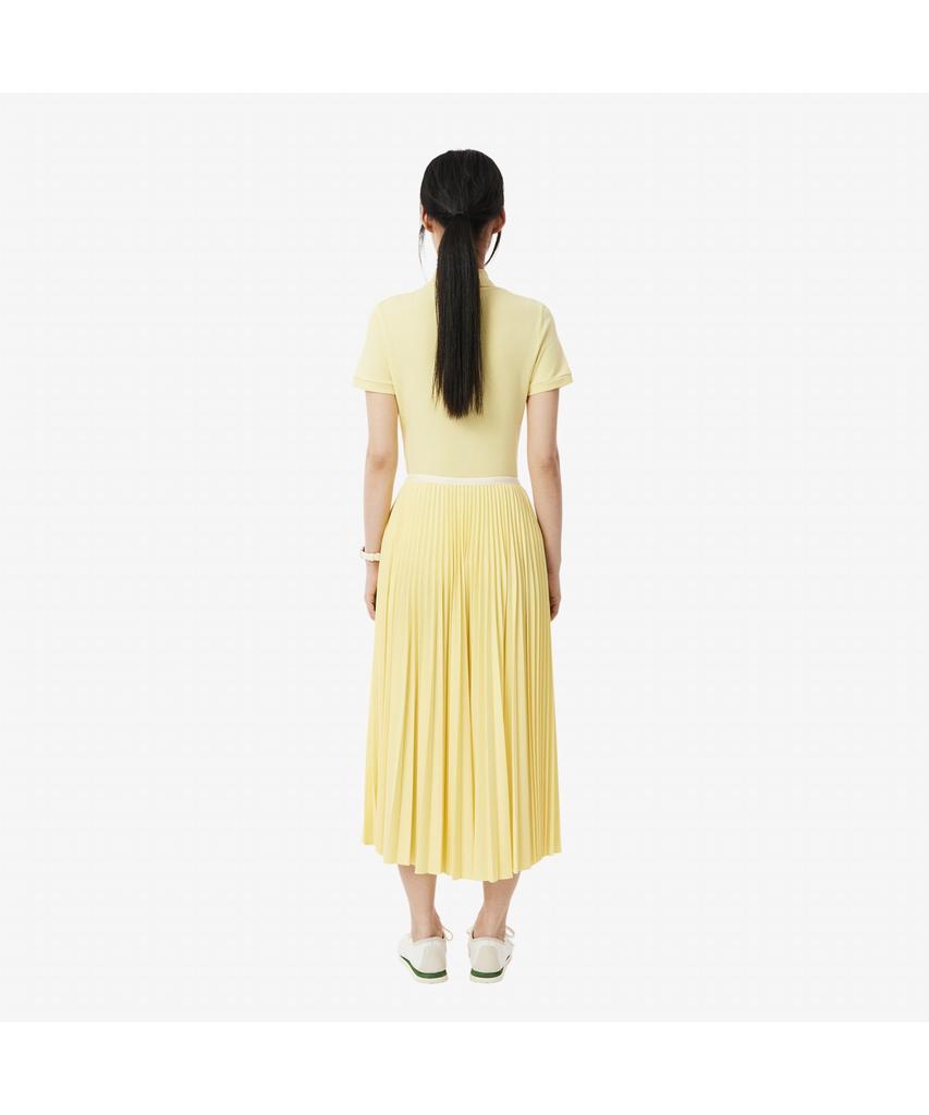Lacoste Women'S Essential Long Pleated Skirt Jf1402-55G 107