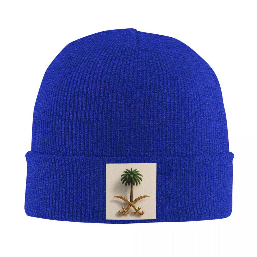 Saudi Arabia National Day Warm Knitted Cap Winter Knit Bonnet Hat Skullies Beanies Hip Hop Caps for Unisex